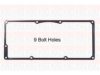 FAI AutoParts RC769S Gasket, cylinder head cover